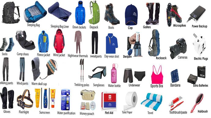 Trekking Equipment Checklist